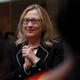 Image for article titled Hillary Clinton Boldly Goes Before the Cameras With No Makeup On